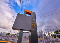 
                                	        SAL007: Detail of SAL007 property signage
                                    